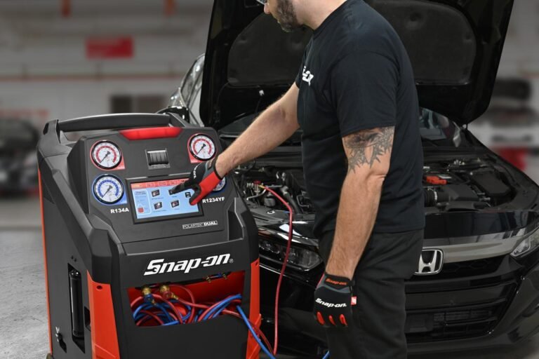 Air conditioning service equipment